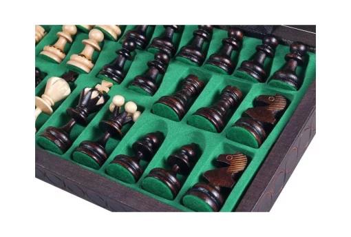 Шахи MADON Перлина середні із вкладкою коричневий, бежевий Уні 35х35см