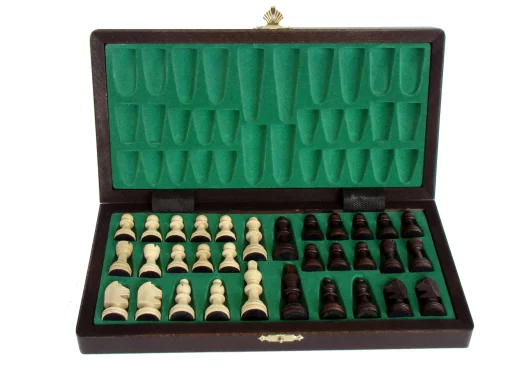 Шахи MADON Магнітні дерев'яні коричневий, бежевий Уні 28х28см