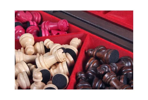 Шахи MADON Потрійні малі коричневий, бежевий Уні 27,5х27,5см