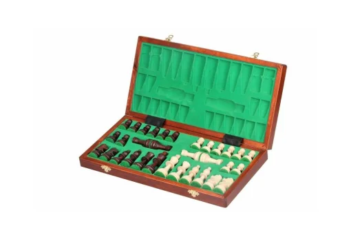 Шахи MADON Турнірні інтарсія №4 коричневий, бежевий Уні 40,5х40,5см арт 94