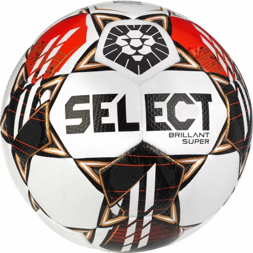 М'яч футбольний Select BRILLANT SUPER FIFA (HS) v23 білий, червоний Уні 5