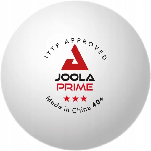 М'ячі для настільного тенісу (3 шт) Joola PRIME 3* 40+ ITTF, white