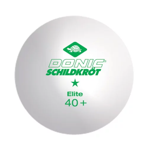 Мячі для настільного тенісу Donic 1-Star Elite ball Poly 40+
