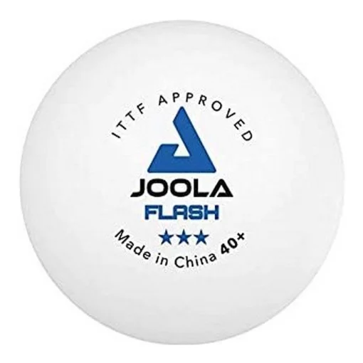 М'ячі для настільного тенісу Joola FLASH 3* 40+ ITTF 3шт.