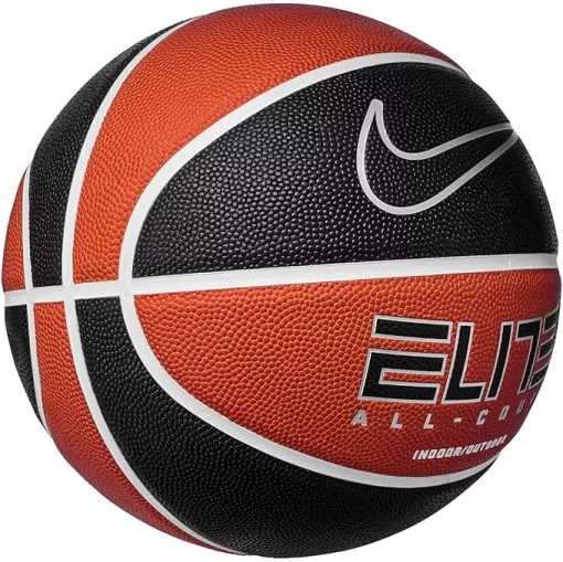 М'яч баскетбольний Nike ELITE ALL COURT 8P 2.0 DEFLATED помаранчевий, чорний Уні 7