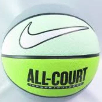 М'яч баскетбольний Nike EVERYDAY ALL COURT 8P DEFLATED VAPOR GREEN/LIGHT PUMICE/VOLT/BLACK/BK size 7