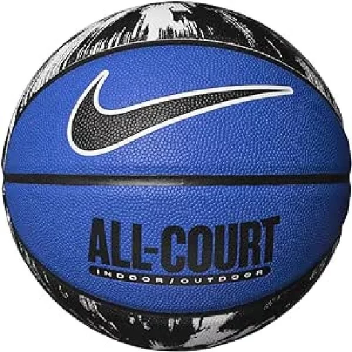 М'яч баскетбольний Nike EVERYDAY ALL COURT 8P GRAPHIC DEFLATED синій, чорний, білий Уні 7