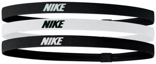 Пов'язка на голову Nike Headbands 2.0 3PK чорний, білий Уні One Size