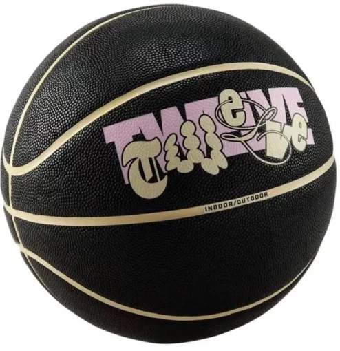 М'яч баскетбольний Nike ALL COURT 8P J MORANT DEFLATED BLACK/COCONUT MILK/PINK FOAM/MILK size 7