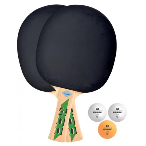 Набір для настільного тенісу Donic Fetzner 400 FSC 2-playet set 2 ракетки + 3 м'ячі