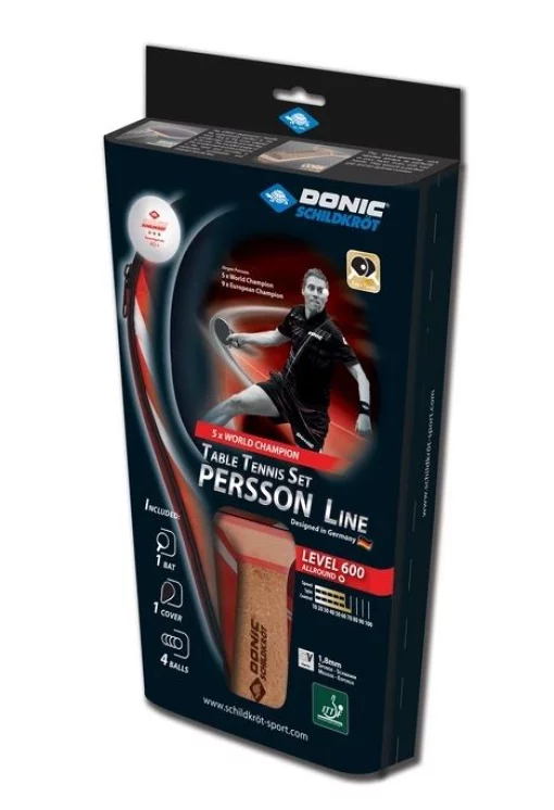 Набір для настільного тенісу Donic Persson 600 Gift Set (788450)