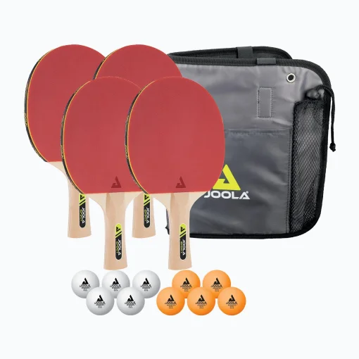 Набір для настільного тенісу JOOLA Family Set (4 ракетки+10 м'ячів+1чохол)
