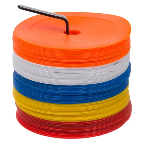 Набір плоских маркерів для розмітки (50 шт) SP-Sport FB-7098-50