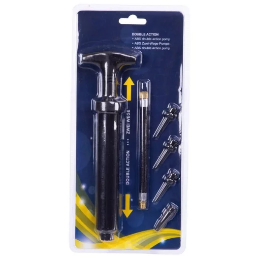 Насос ручний для м'ячів двосторонній CNVOY SPORT YS38081