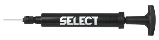 Насос ручний для накачування м'ячів SELECT Ball pump with inbuilt hose (010) чорний, 15 см