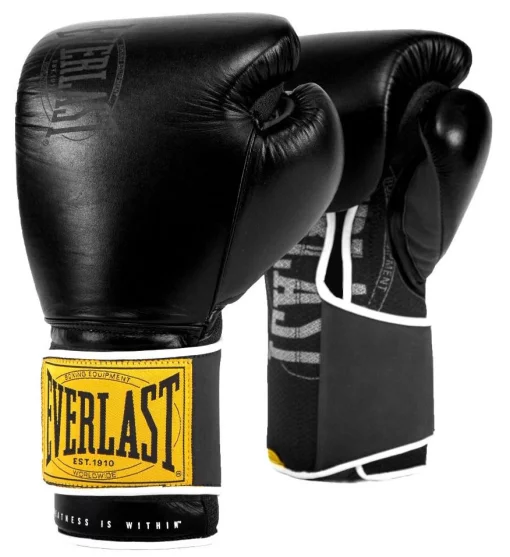 Боксерські рукавиці Everlast 1910 CLASSIC TRAINING GLOVE чорний 14 унцій (P00001711)