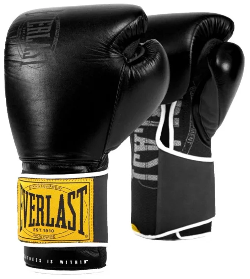 Боксерські рукавиці Everlast 1910 CLASSIC TRAINING GLOVE чорний 16 унцій (P00001713)