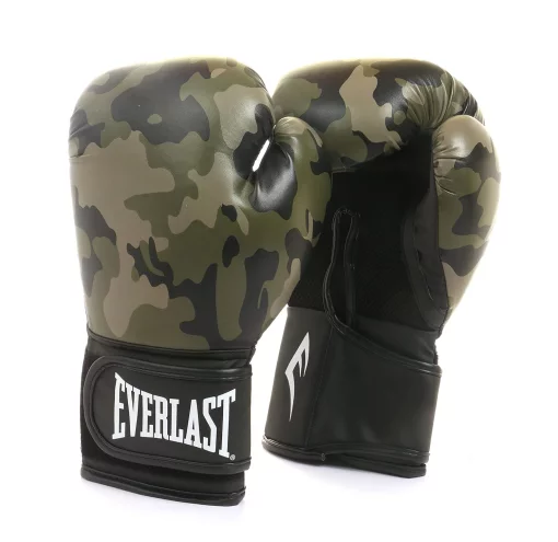 Боксерські рукавиці Everlast SPARK TRAINING GLOVE чорний, коричневий Уні 16 унцій