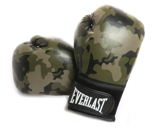 Боксерські рукавиці Everlast SPARK TRAINING GLOVE чорний, коричневий Уні 16 унцій