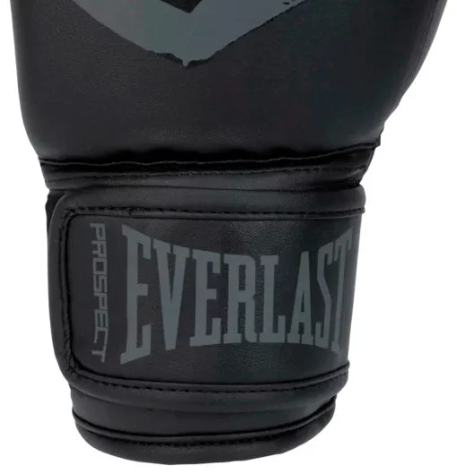 Боксерські рукавиці Everlast PROSPECT 2 BOXING GLOVE чорний, сірий Уні 6 унцій