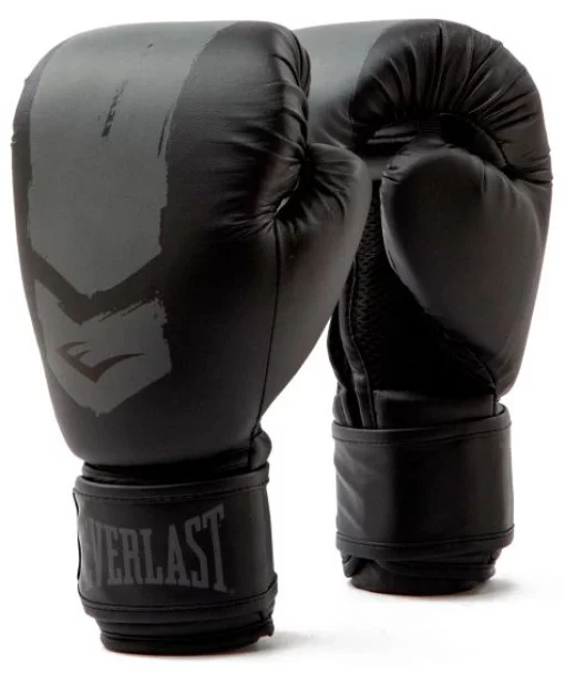 Боксерські рукавиці Everlast PROSPECT 2 BOXING GLOVE чорний, сірий 8 унцій (P00002972)