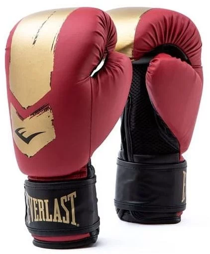Боксерські рукавиці Everlast PROSPECT 2 BOXING GLOVE червоний, золотий Уні 6 унцій