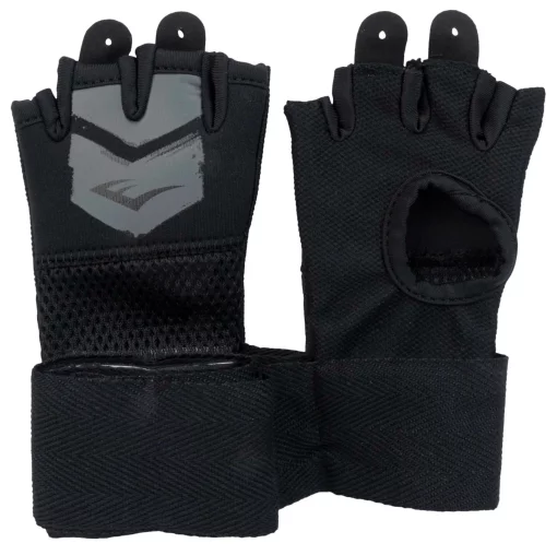 Бинти-рукавички Everlast PROSPECT QUICK WRAPS чорний, сірий Діт S/M