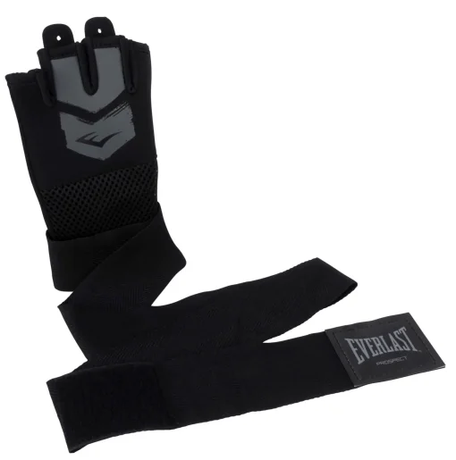 Бинти-рукавички Everlast PROSPECT QUICK WRAPS чорний, сірий Уні L/XL