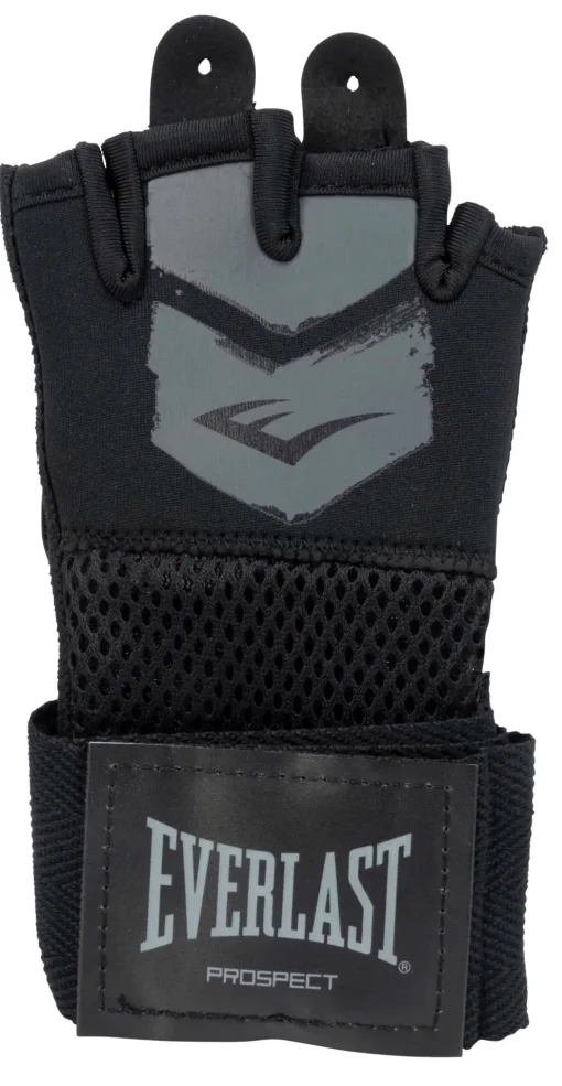 Бинти-рукавички Everlast PROSPECT QUICK WRAPS чорний, сірий Уні L/XL
