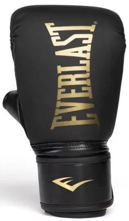 Боксерські рукавиці Everlast CARDIO ELITE BAG GLOVES чорний, золотий Уні S/M