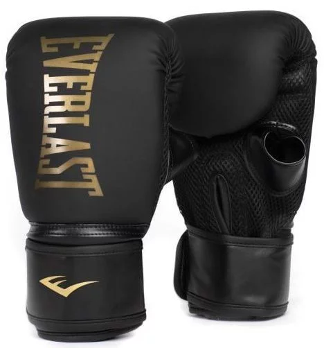 Боксерські рукавиці Everlast CARDIO ELITE BAG GLOVES чорний, золотий Уні L/XL