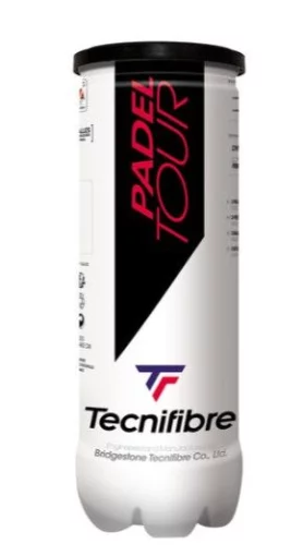 М'ячі для падел тенісу Tecnifibre Padel tour 3 balls