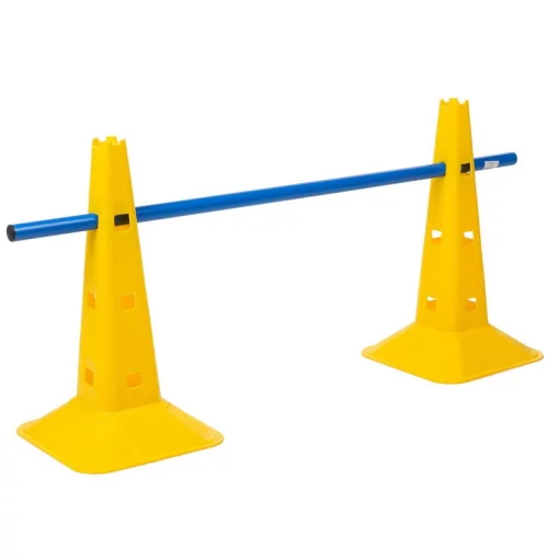 Палиця гімнастична тренувальна жердина стійка пластикова SP-Sport FI-1398-1 100см, синій