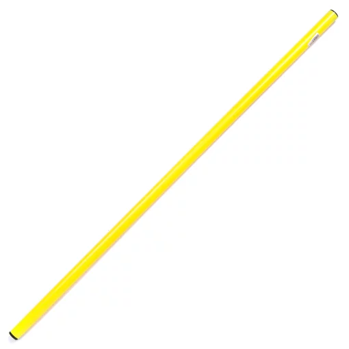 Палка гимнастическая тренировочная шест стойка пластиковая SP-Sport FI-1398-1 100см, yellow