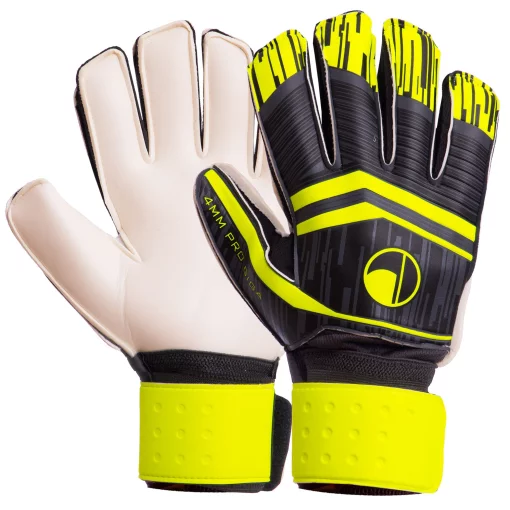 Перчатки вратарские с защитными вставками FB-900 размер 8, салатові