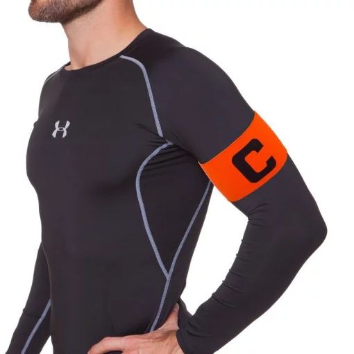 Пов'язка капітанська "Zelart" FB-113-OR, помаранчева