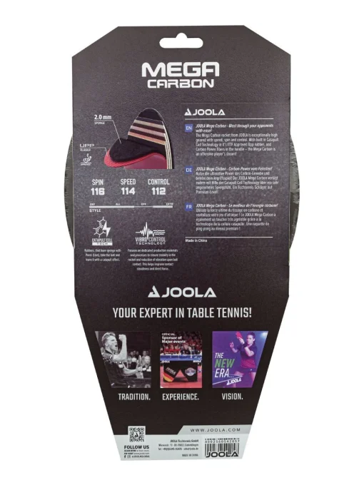Ракетка для настільного тенісу Joola Carbon MEGA (63854)