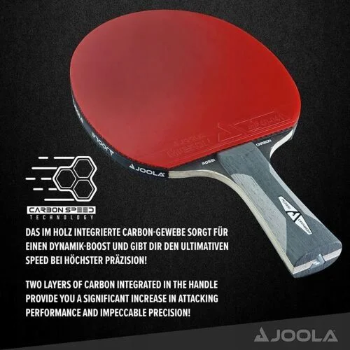 Ракетка для настільного тенісу Joola Rosskopf Carbon + чохол + 3 м'ячика