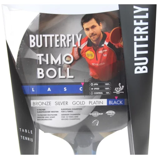 Ракетка для настільного тенісу Butterfly Timo Boll Black