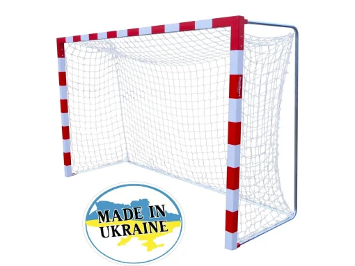 Сітка на ворота 3х2х0,8х1м. "X2" (шнур 3,5 мм. PP, White)