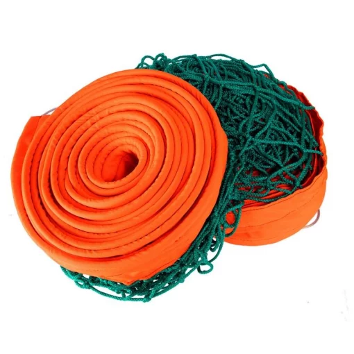 Сітка волейбольна 1x8,5 м. (шнур 3,5 мм, осередок 10*10 см), вузлова з тросом SO-0952