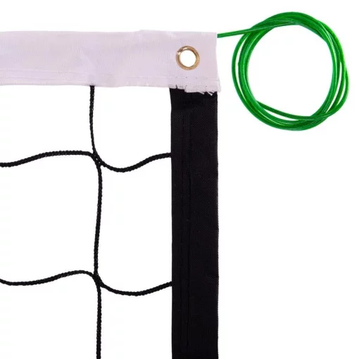 Сітка волейбольна 1x9,5 м. (шнур 3,5 мм, осередок 10*10 см), з тросом C-5640