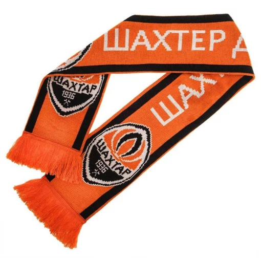 Шарф зимовий для уболівальників двосторонній "Шахтар" FB-5770