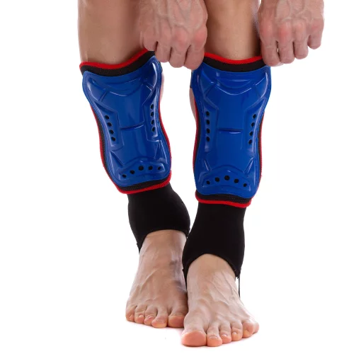 Щитки футбольні із захистом щиколотки FB-0865, розмір L