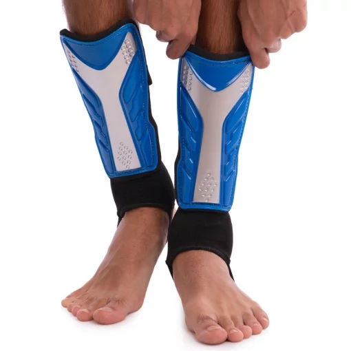 Щитки футбольні із захистом щиколотки FB-602P, розмір М