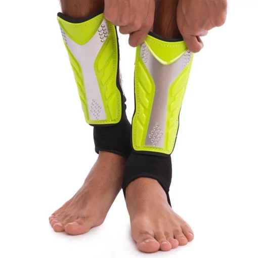 Щитки футбольні із захистом щиколотки FB-602P, розмір М