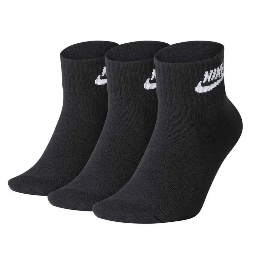 Шкарпетки Nike U NK NSW EVRY ESSENTIAL ANKLE 3PR чорний Уні 34-38