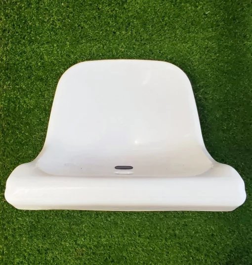 Стадионное сиденье со спинкой белого цвета (SS00166(W))