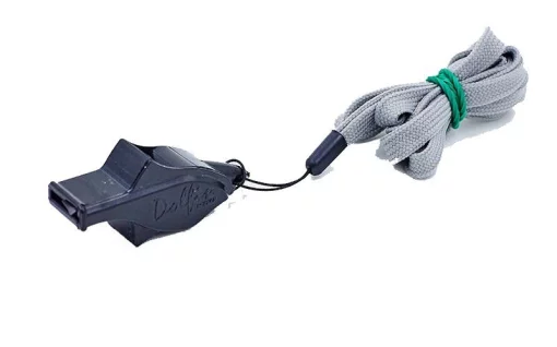 Свисток арбітра пластиковий на шнурі Molten Dolfing Rro C-4990