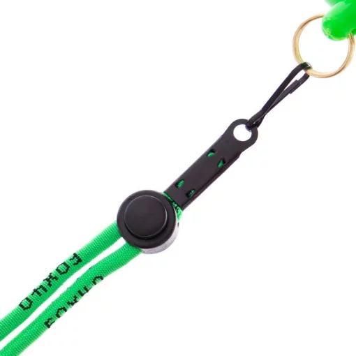 Свисток арбітра пластиковий на шнурі FOX40-CLASSIC, салатовий